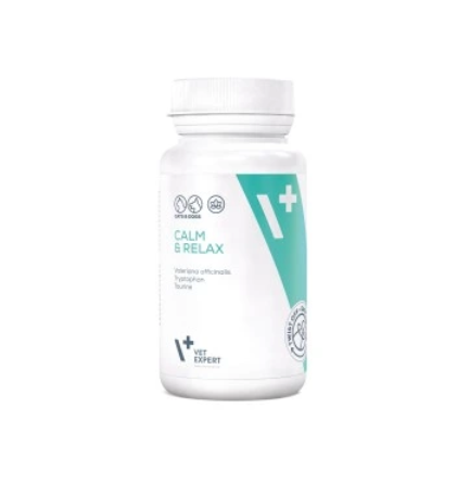 VetExpert Calm & Relax přípravek na příznaky stresu pro psy a kočky 30 kapslí