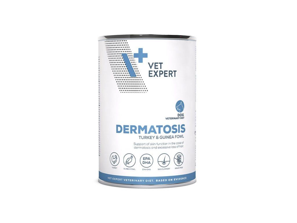 VetExpert VD 4T Dermatosis krůta a perlička 400 g