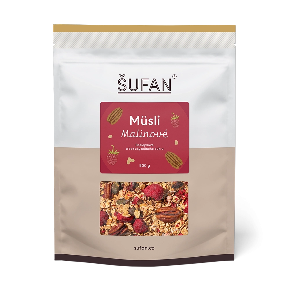 Šufan Müsli malinové 500g