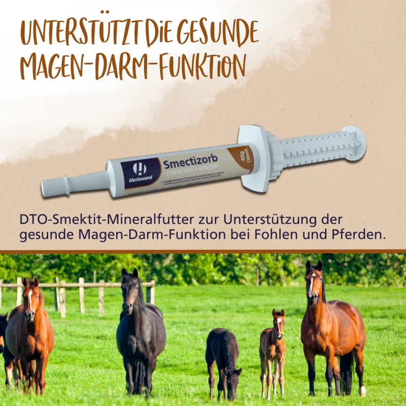 Hestevard Smectizorb pro odstranění toxinů a na podporu trávení 30 ml