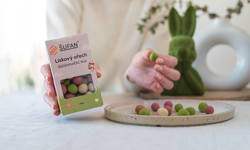 Šufan Lískový ořech velikonoční mix 170 g