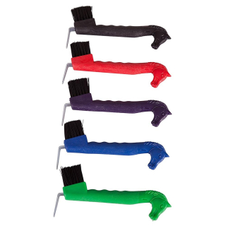 Háček na kopyta, dekorace koňská hlava modrý 1 ks