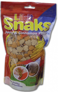Likit Snaks apple cinnamon pamlsky pro koně 0,5 kg