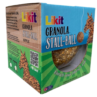 Likit Granola Ball liz pro koně koule 1,6 kg jablko