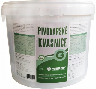 Mikrop Pivovarské kvasnice granulované 5 kg