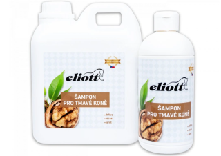Eliott Veterinární šampon pro tmavou srst s ořechem