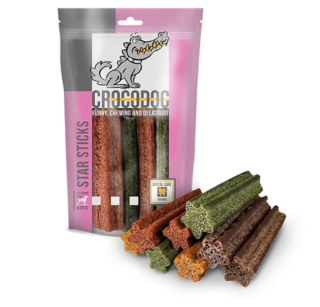 Crocodog žvýkací pamlsky STAR STICKS 240 g
