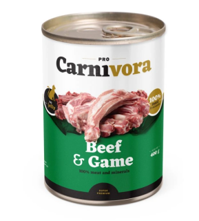 MARTY ProCarnivora Hovězí a zvěřina 400 g