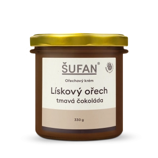 Šufan Lískový ořech s tmavou čokoládou 330 g