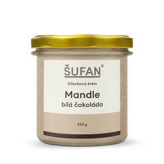Šufan Mandlové máslo s bílou čokoládou 330 g