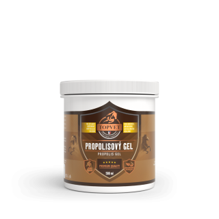 Topvet Propolisový gel Otlaky, odřeniny, urychluje hojení 500 ml
